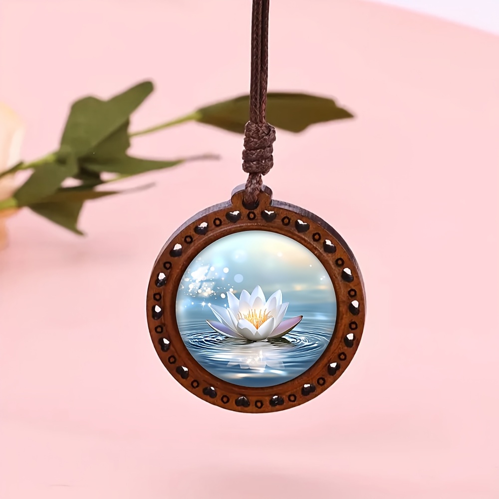 Bohemian Wood Bead Necklace for Casual Attire